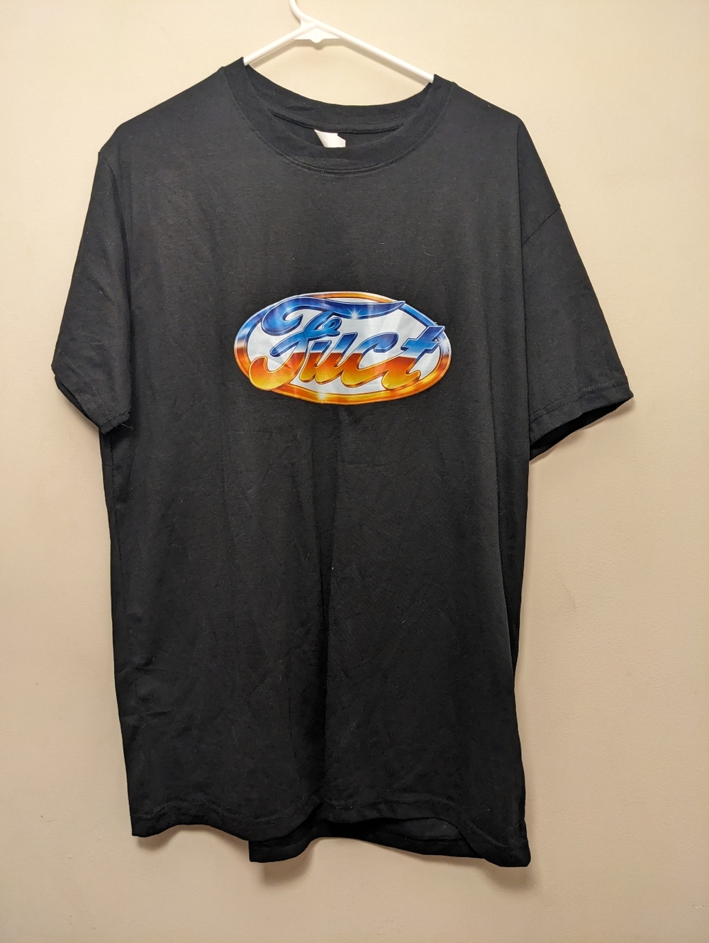 Fuct Black Graphic Logo Tee - Black